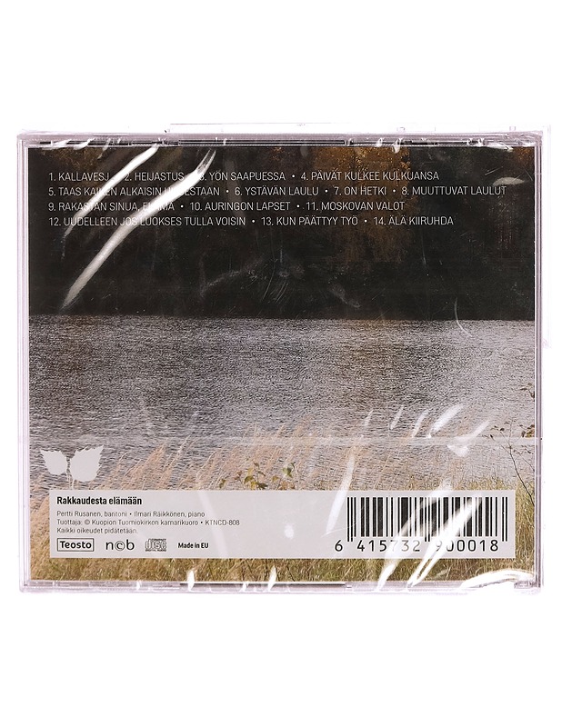 Pertti Rusanen & Ilmari Räikkönen - Rakkaudesta elämään - CD - CD-levyt - 10105293453 - 1