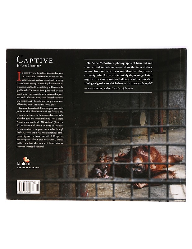 Captive - Jo-Anne McArthur - Tietokirjat ja oppaat - 10105293747 - 1