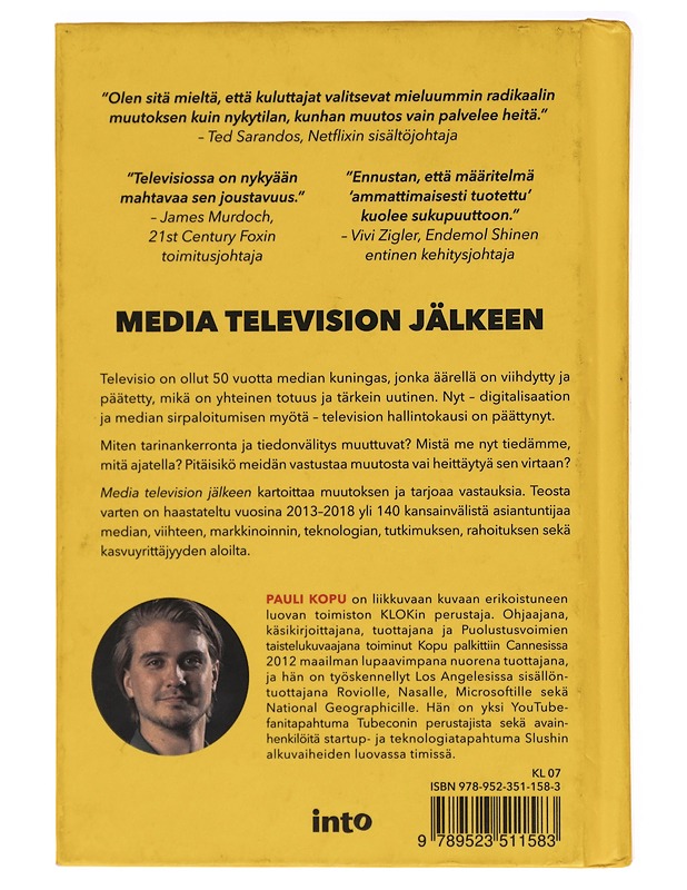 Media television jälkeen : tutkimusmatka tarinoiden tulevaisuuteen - Pauli Kopu - Tietokirjat ja oppaat - 10105293929 - 1