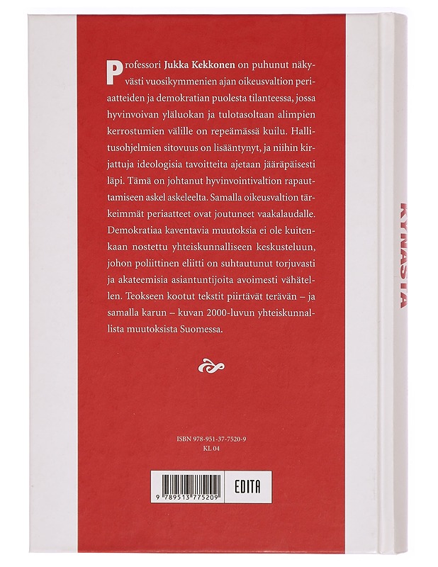 Kekkosen kynästä : diagnoosi Suomesta - Jukka Kekkonen - Tietokirjat - 10105294159 - 1