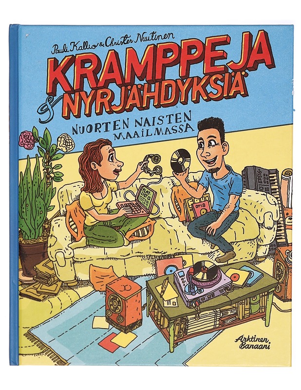 Kramppeja & nyrjähdyksiä nuorten naisten maailmassa - Kallio, Pauli - Sarjakuvat - 10105294169 - 0