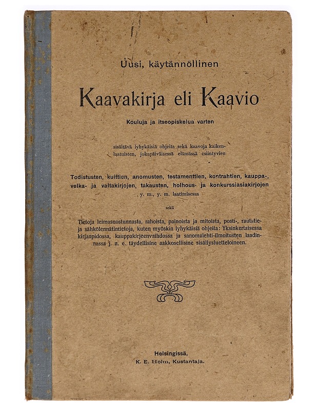 Kaavakirja eli Kaavio - Uno Brummer - Tietokirjat ja oppaat - 10105294423 - 0