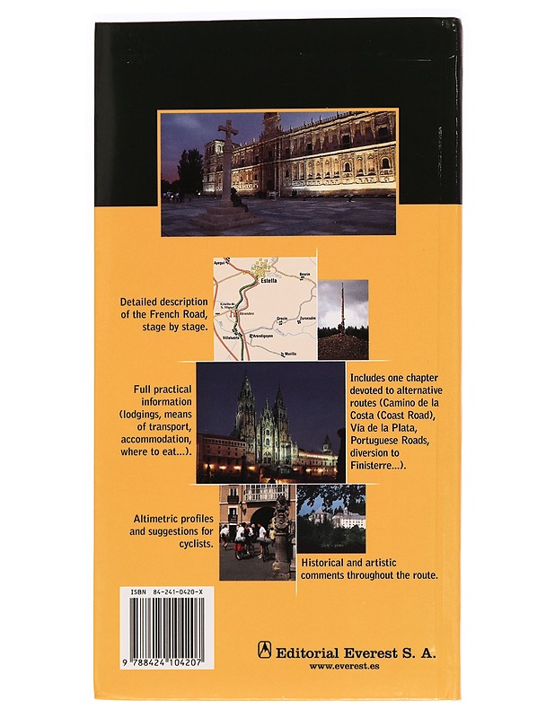 The road to Santiago : the pilgrim's practical guide - José Maria Anguita Jaén - Tietokirjat ja oppaat - 10105294542 - 1