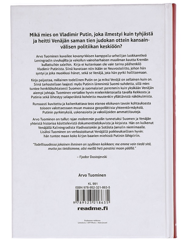 Vladimir Putin : koko tarina - Arvo Tuominen - Elämäkerrat ja muistelmat - 10105294579 - 1
