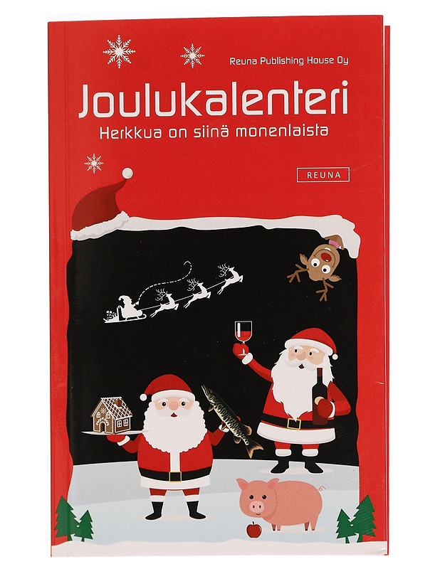 Joulukalenteri : herkkua on siinä monenlaista - Rajulin, Sari - Joulukirjat - 10105294679 - 0