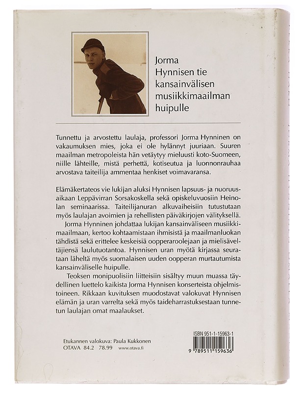 Jorma Hynninen omalla maalla - Pekka Hako - Elämäkerrat ja muistelmat - 10105294847 - 1