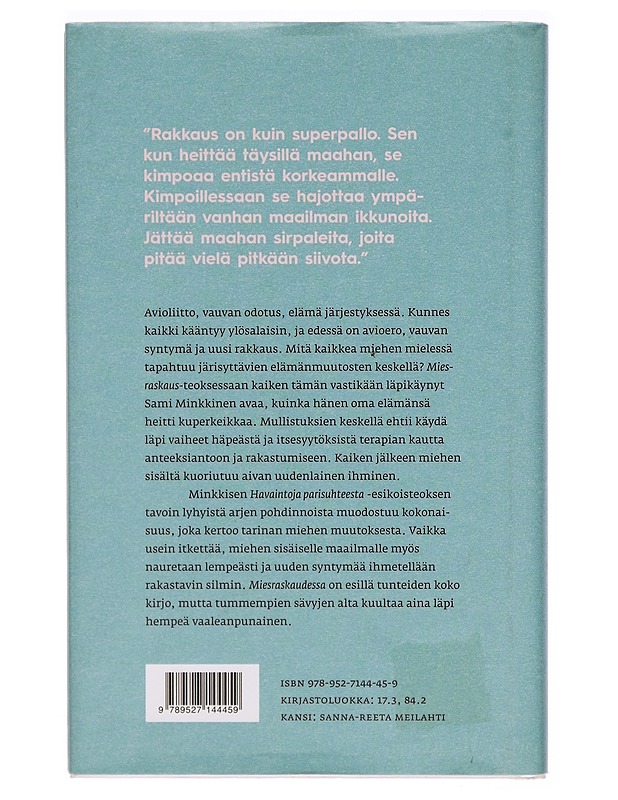 Miesraskaus - Sami Minkkinen - Tietokirjat ja oppaat - 10105295022 - 1