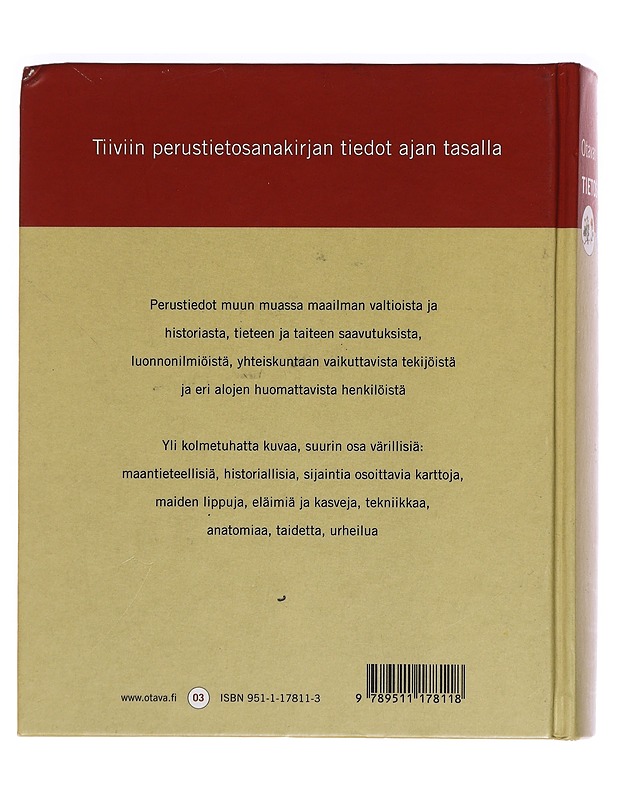OTAVAN TIETOSANAKIRJA - RANTALA, RISTO - Tietokirjat ja oppaat - 10105295121 - 1