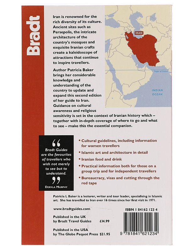 Iran - The Bradt Travel Guides - Patricia L. Baker - Matkaoppaat ja sanakirjat - 10105295213 - 1