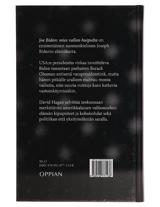 Joe Biden : mies vallan huipulta - David Hagan - Elämäkerrat ja muistelmat - 10105295588 - 1