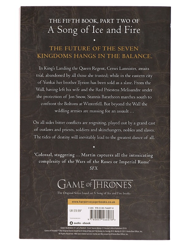 A Dance with Dragons 2 : After the Feast - George R. R. Martin - Fantasia- ja scifi - 10105295595 - 1