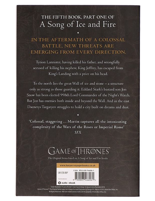 A Dance with Dragons 1 : Dreams and Dust - George R. R. Martin - Fantasia- ja scifi - 10105295598 - 1