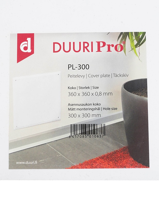 DUURIPro PL-300, peitelevy 360x360 - Rakennustarvikkeet - 10105295695 - 1