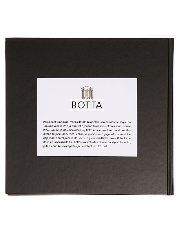 Bottan henki : Oy Botta Ab:n ravintolatoimintaa Bottalla, Manalassa ja St. Urho's Pubissa 1970-2020 - Mikko Mattlar - Historiakirjat - 10105295710 - 1