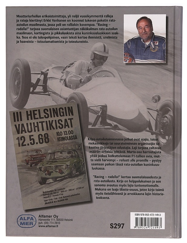 Racing - radalla : rata-autoilun suomalainen maailma - Erkki Vanhanen - Tietokirjat ja oppaat - 10105295753 - 1
