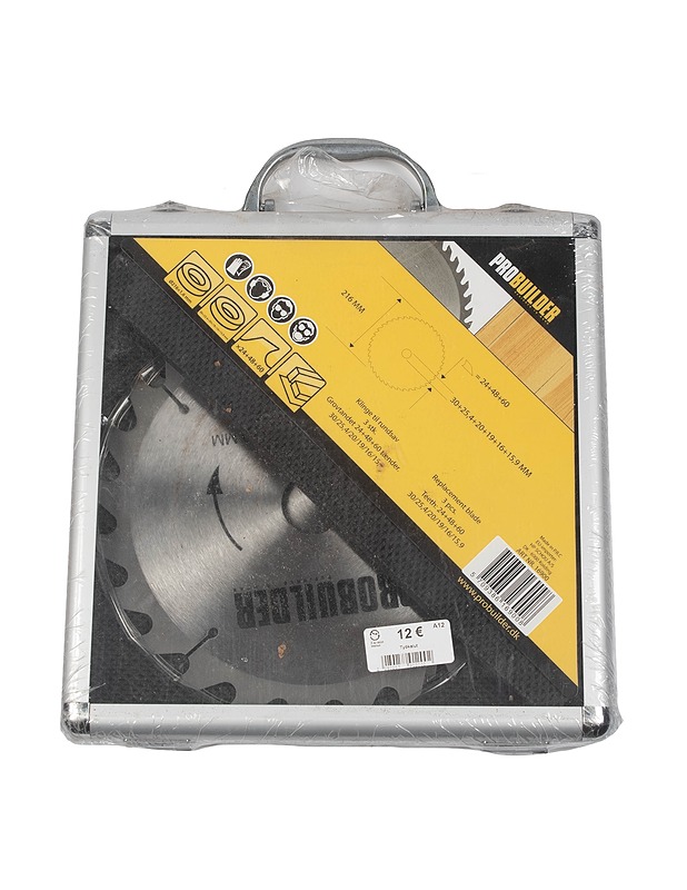PROBUILDER Pyörösahanterä 216mm - Rakennustarvikkeet - 10105295847 - 0