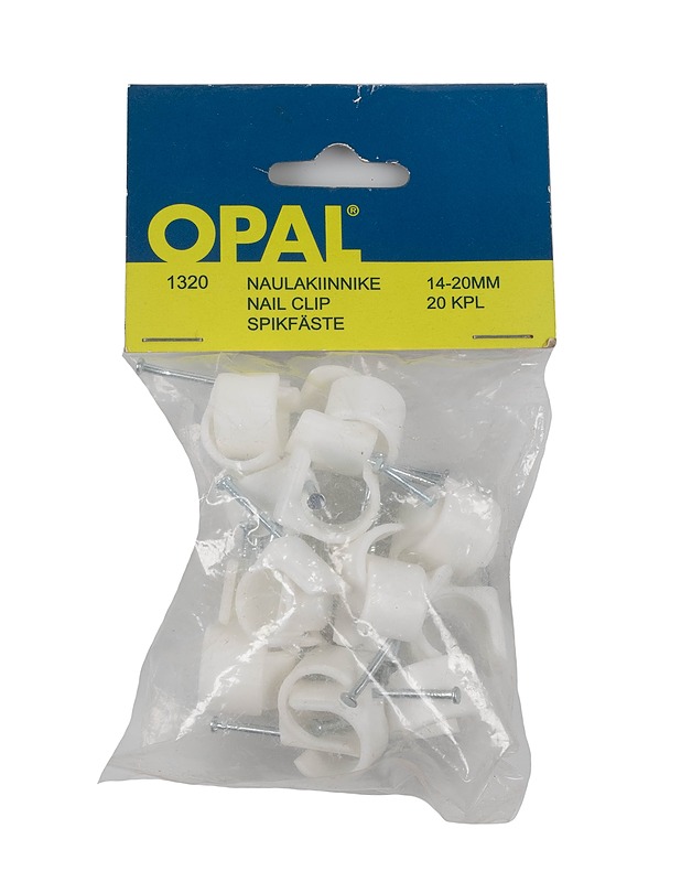OPAL naulakiinnike, 20 kpl - Rakennustarvikkeet - 10105295947 - 0