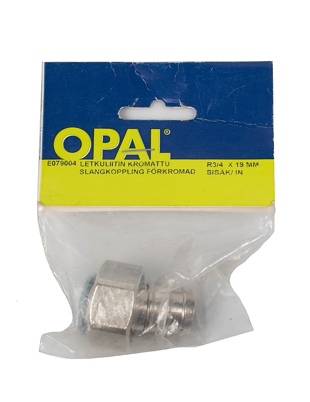 OPAL Letkuliitin kromattu - Rakennustarvikkeet - 10105295998 - 0