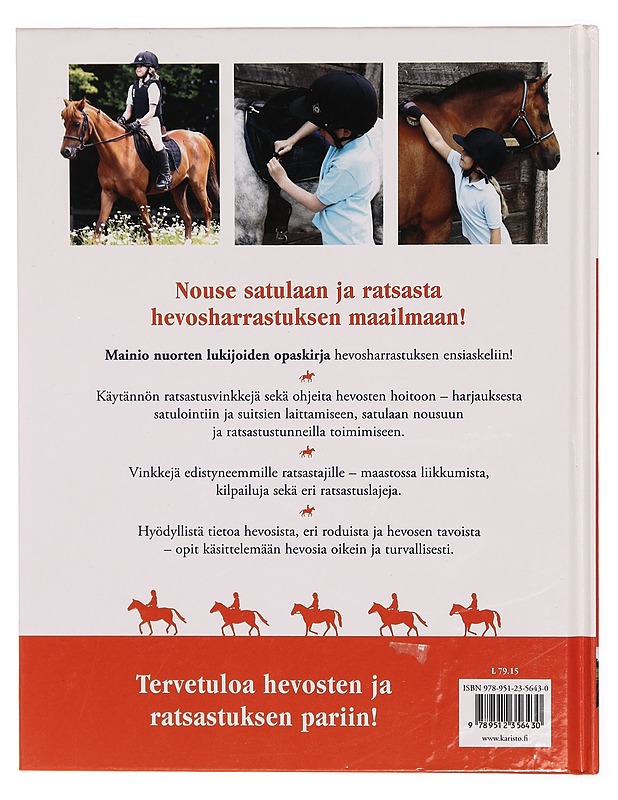 Opitaan... ratsastamaan : käytännön perustietoa hevosharrastukseen - Stamps, Caroline - Harrastekirjat - 10105296108 - 1