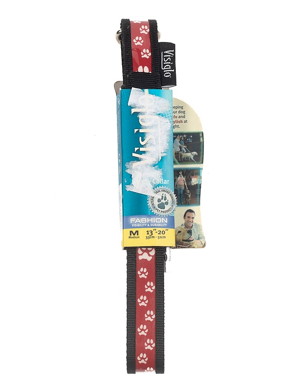 VISIGLO Glowing Safety Collar koiran kaulapanta - Lemmikkitarvikkeet - 10105296144 - 0