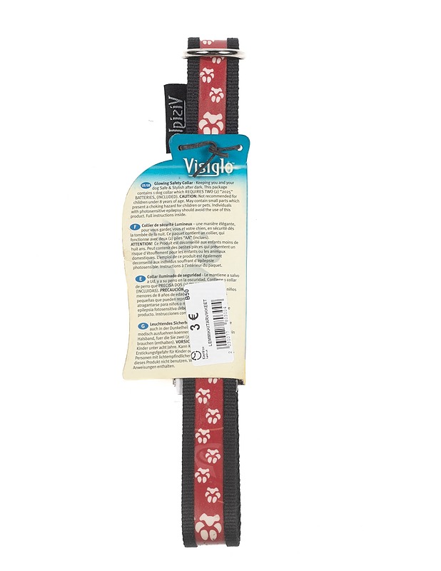 VISIGLO Glowing Safety Collar koiran kaulapanta - Lemmikkitarvikkeet - 10105296144 - 1