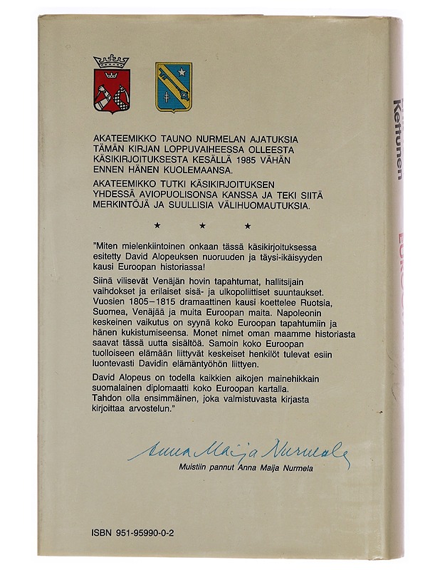 Viipurista Euroopan huipulle - Erik Tuomas-Kettunen - Elämäkerrat ja muistelmat - 10105296285 - 1