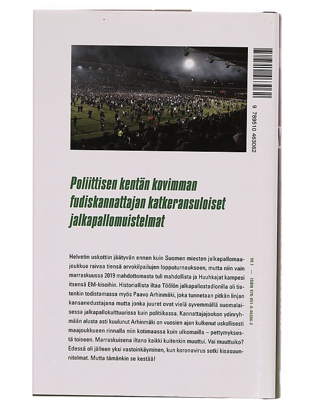 Kaiken se kestää : maajoukkuekannattajan tunnustukset - Paavo Arhinmäki - Tietokirjat - 10105296313 - 1