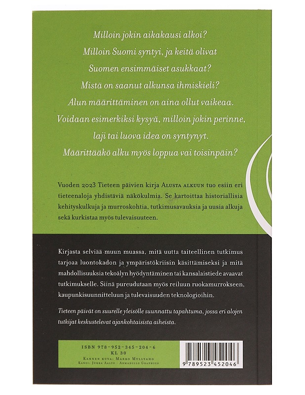 Alusta alkuun - Hetemäki, Ilari - Tietokirjat - 10105296319 - 1