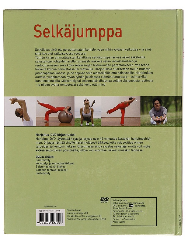 Selkäjumppa / tehokas harjoitusohjelma kotiin - Traczinski, Christa G. - Tietokirjat ja oppaat - 10105296389 - 1