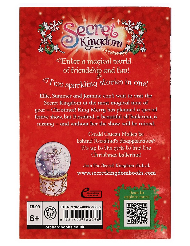 Secret kingdom: Christmas ballerina - Rosie Banks - Lastenkirjat - 10105296431 - 1