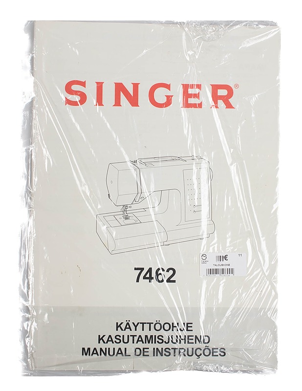 SINGER 7462 ompelukone käyttöohje - Tietokirjat ja oppaat - 10105296454 - 0