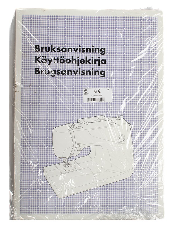 BROTHER XL-6060/6061/6062/6063/6050/60651/6052/6053 ompelukone käyttöohje - Tietokirjat ja oppaat - 10105296470 - 0