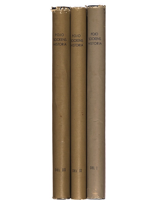 Pojo sockens historia. Del 1-3 - Historiakirjat - 10105296546 - 1