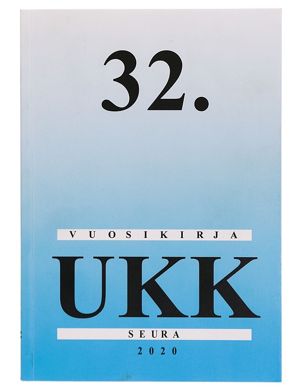 UKK-seura vuosikirja 2020 #32 - Lehdet - 10105297196 - 0