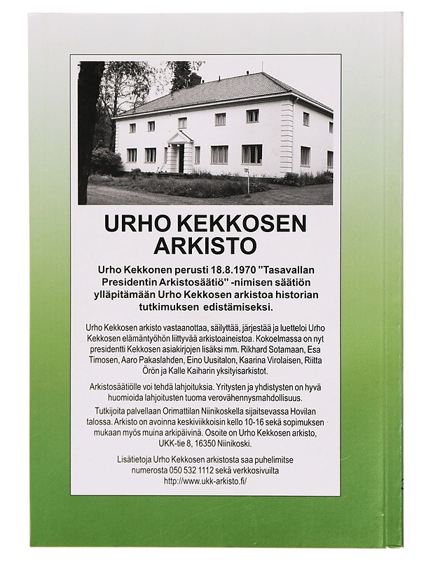 UKK-seura vuosikirja 2019 #31 - Lehdet - 10105297204 - 1