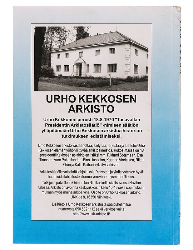 UKK-seura vuosikirja 2018 #30 - Lehdet - 10105297214 - 1