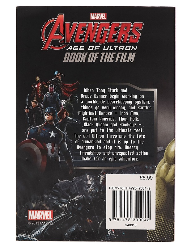 Marvel Avengers Age of Ultron Book of the Film - Chris Wyatt - Harrastekirjat - 10105297285 - 1