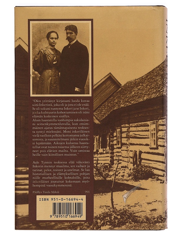 Inkeri, Inkerini - Aale Tynni - Elämäkerrat ja muistelmat - 10105297559 - 1