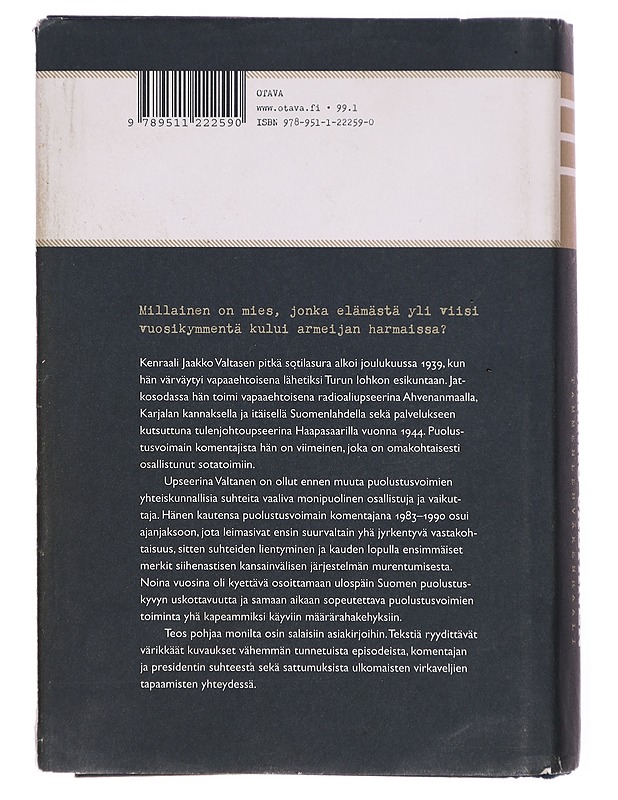 Jaakko Valtanen : tammenlehväkenraali - Juhani Suomi - Elämäkerrat ja muistelmat - 10105297666 - 1