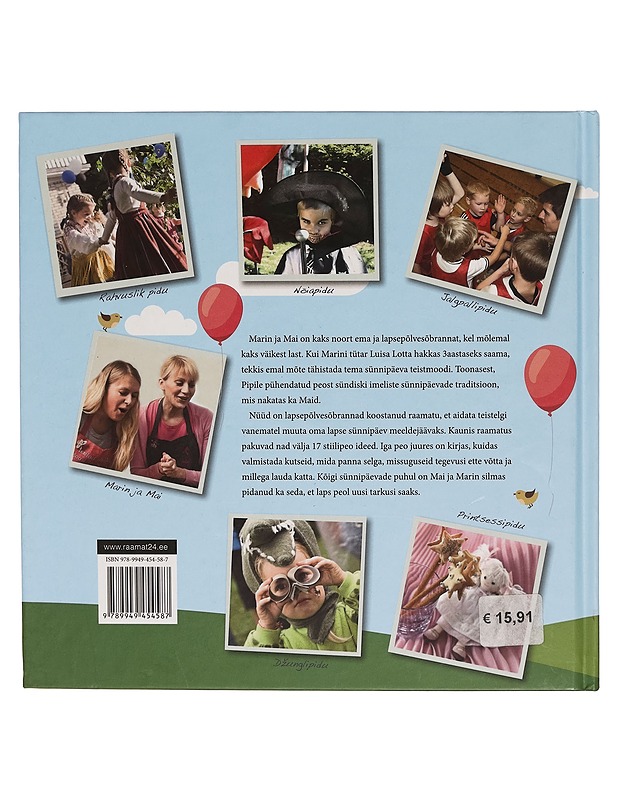 Imeline sünnipäev 300 nippi vahvaks lastepeoks - Mai Grepp - Tietokirjat - 10105297865 - 1