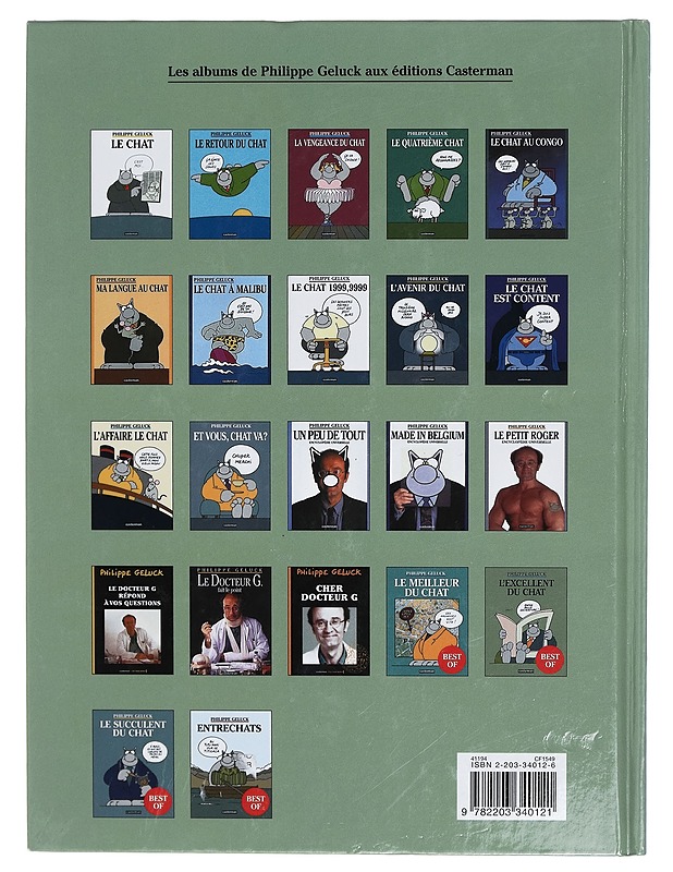 Le Chat - Best of, tome 2 : L'Excellent du Chat - Philippe Geluck - Tietokirjat - 10105297874 - 1