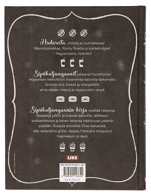 Sipsikaljavegaanin kirja - Terhi Heimonen - Ruokakirjat - 10105297947 - 1
