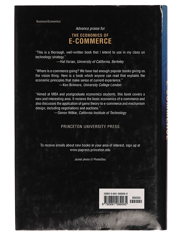 The economics of e-commerce : a strategic guide to understanding and designing the online marketplace - Nir Vulkan - Tietokirjat ja oppaat - 10105298022 - 1