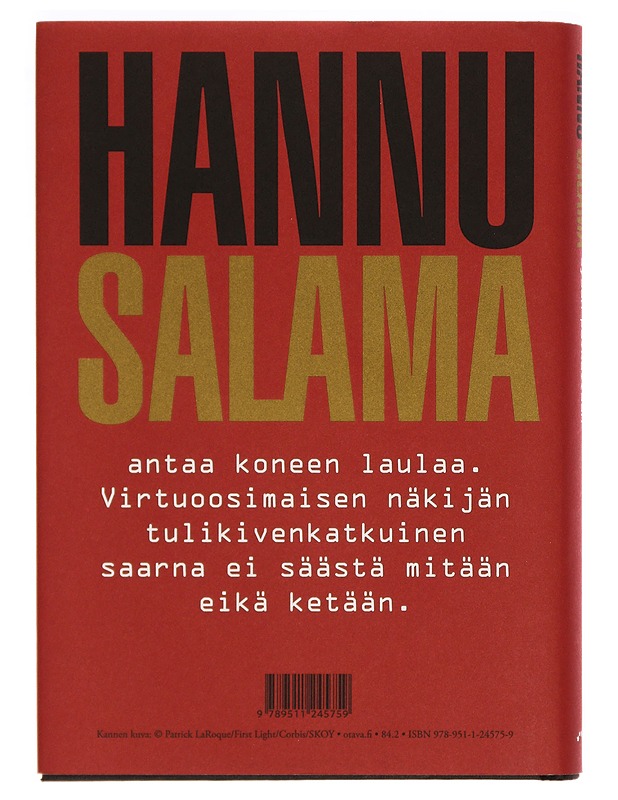 Sydän paikallaan - Hannu Salama - Romaanit ja novellit - 10105298031 - 1