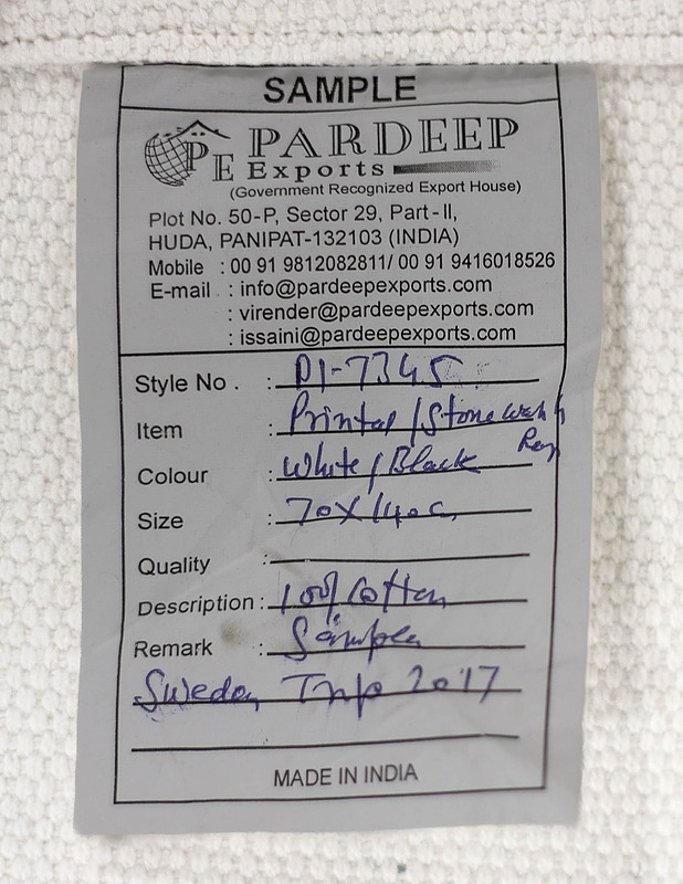 PARDEEP EXPORTS puuvillamatto, 70x140cm - Matot - 10105298115 - 2