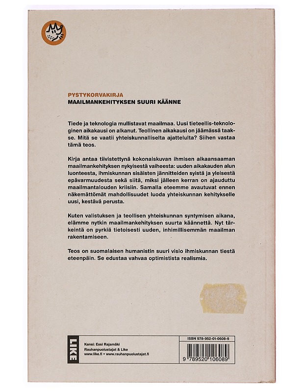 Maailmankehityksen suuri käänne - Ele Alenius - Tietokirjat ja oppaat - 10105298135 - 1