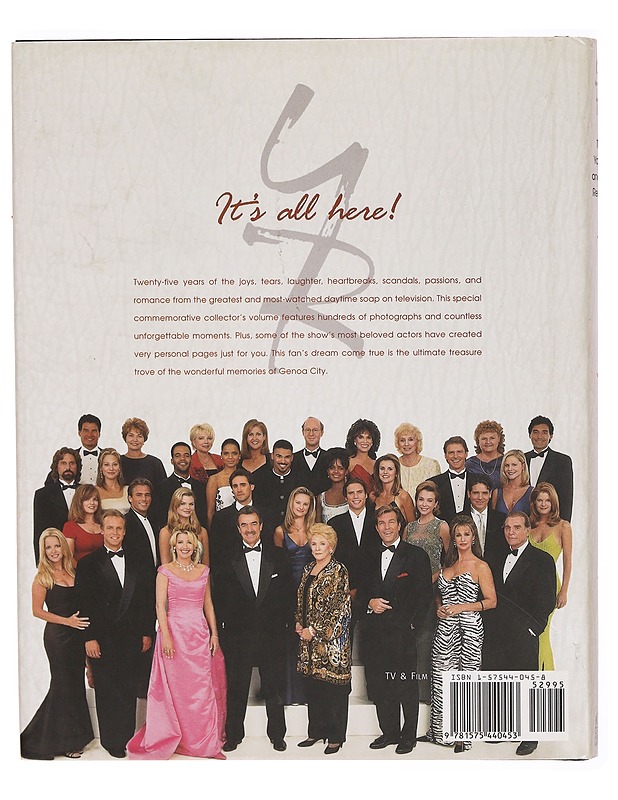 The Young and the Restless, Special Silver Anniversary Collector's Edition - Mary Cassata - Musiikki- ja elokuvakirjat - 10105298492 - 1