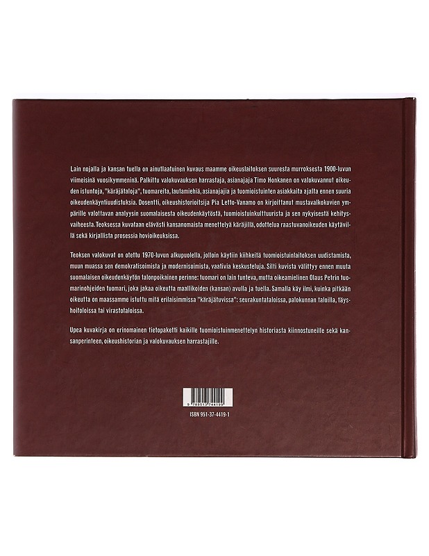 Lain nojalla ja kansan tuella - Pia Letto-Vanamo - Tietokirjat ja oppaat - 10105298514 - 1