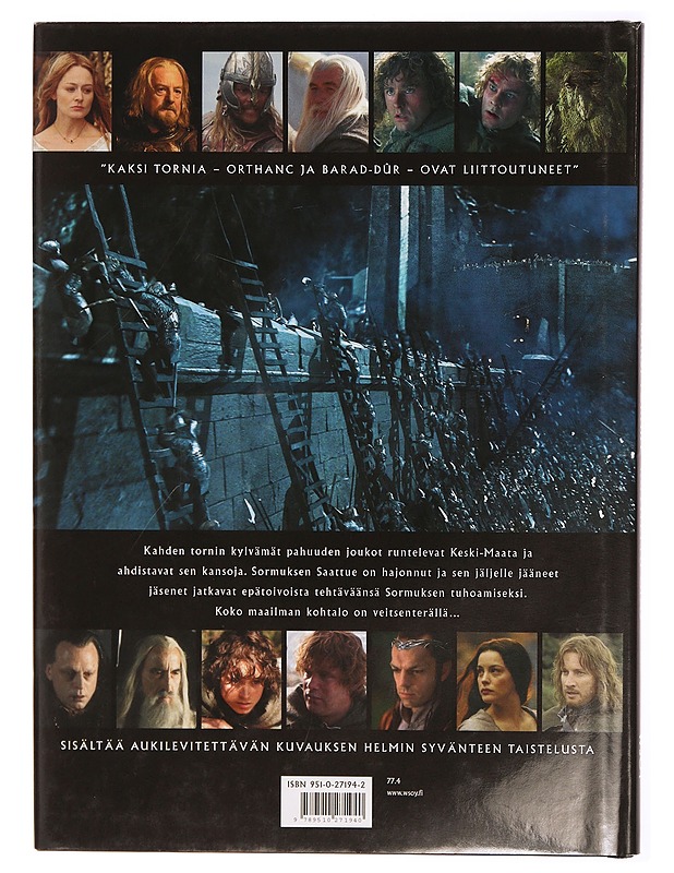 Taru sormusten herrasta : Kaksi tornia : kuvitettu opas - Jude Fisher - Musiikki- ja elokuvakirjat - 10105298517 - 1