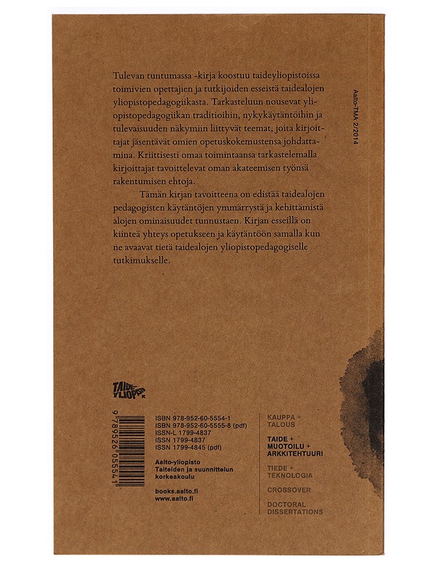 Tulevan tuntumassa - Teija Löytönen - Taide- ja kulttuurikirjat - 10105298570 - 1